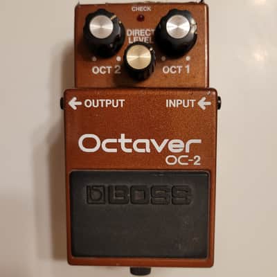 1982 Boss OC-2 Octaver - Rare Early Made in Japan Black Label - Pristine image 4
