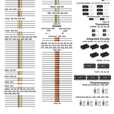 MST Dual AD/ASR Envelope Eurorack Kit image 3