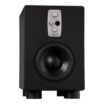 EVE Audio TS107 6.5-Inch Active Subwoofer with Passive Radiator, 36 to 300 Hz Frequency Range and 102 dB Maximum Sound Pressure Level image 1
