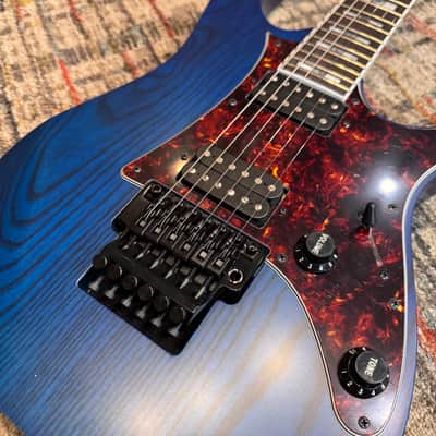 Ibanez RG653DX-TDF Prestige 2026 - Present - Transparent Deep Blue Flat image 3