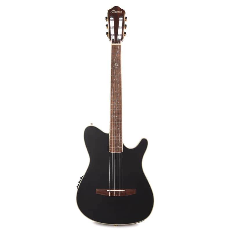 Ibanez TOD10NTKF - Nylon String Acoustic Electric - Transparent Flat Black image 1