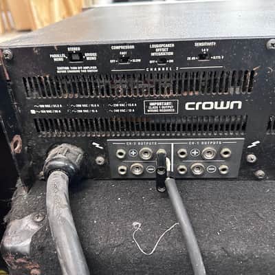 Crown Macro-Tech 5000VZ 2 Channel Power Amplifier - PARTS ONLY (#5766) image 7