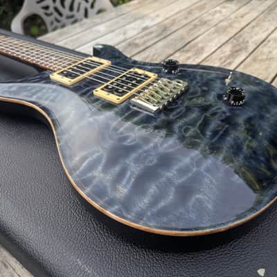 PRS Custom 24 1987 - Whale Blue - 10 top - Moons image 2