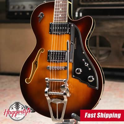 Duesenberg Starplayer TV Semi-Hollow Electric Guitar - Vintage Burst image 1
