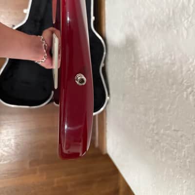 Fender American Deluxe Stratocaster with Rosewood Fretboard 1999 - 2001 - Crimson Transparent image 10