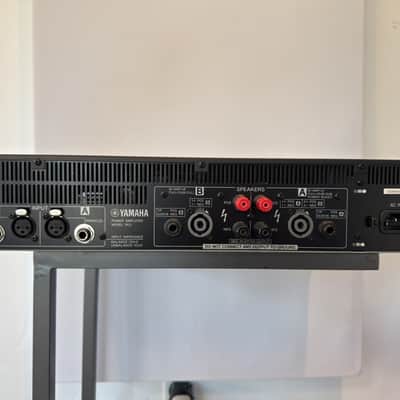 Yamaha PX3 Dual-channel 500-Watt Power Amplifier 2010s - Black image 2