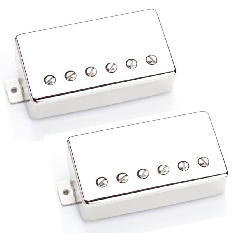 Seymour Duncan SH-55 Neck & Bridge Seth Lover Humbucker Set, Nickel Cover image 1
