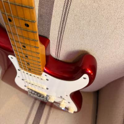 Fender Vintage Hot Rod '57 Stratocaster 2007 - 2013 - Candy Apple Red image 15