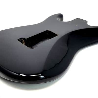 Brio Replacement BODY for Fender Stratocaster Strat, Roasted Ash-Black image 7