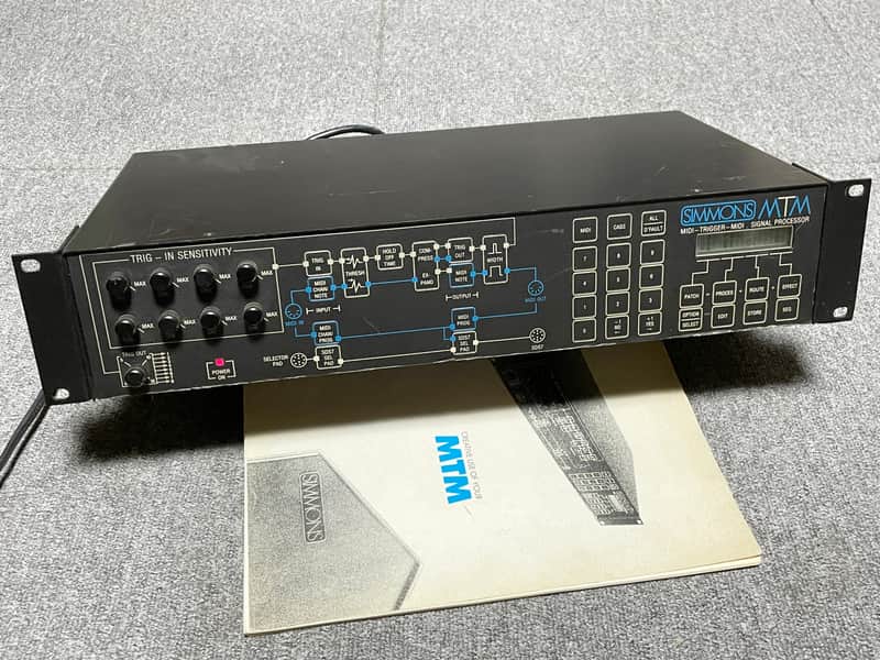 Simmons MTM 8Channel Midi Drum Trigger Converter w/manual image 1