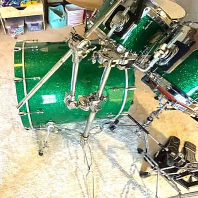 Truth Custom Drums 6 pc Green Sparkle image 9