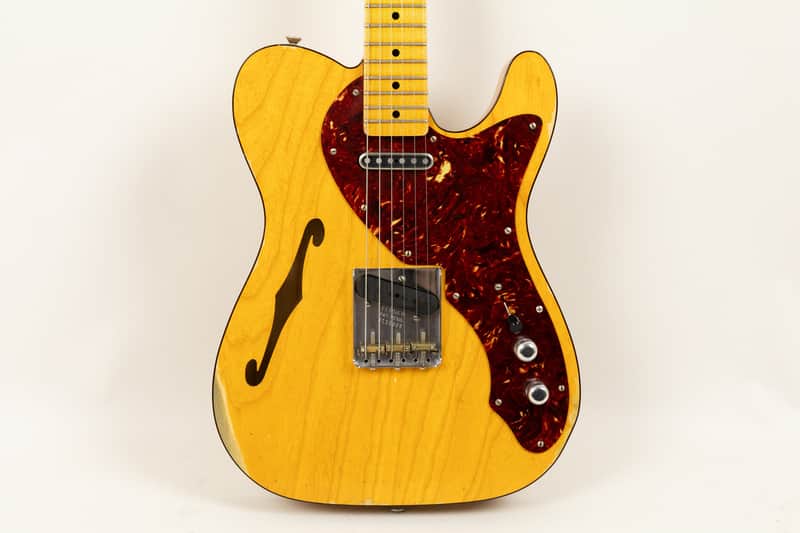 2019 Fender Custom Shop Ltd Loaded Thinline Nocaster Relic image 1