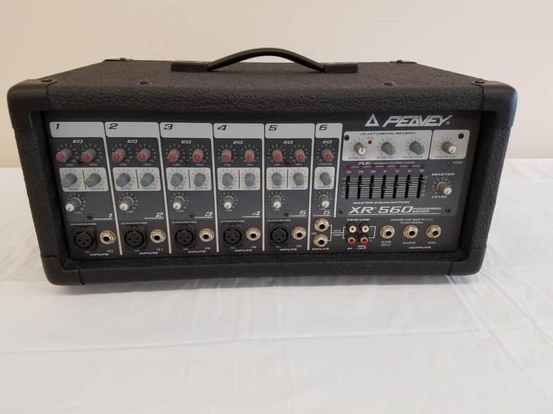 Peavey XR-560 6-Channel Powered Mixer (USA) | Reverb