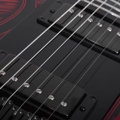 Schecter Ultra Przym Mercury Rose Gloss Black image 9