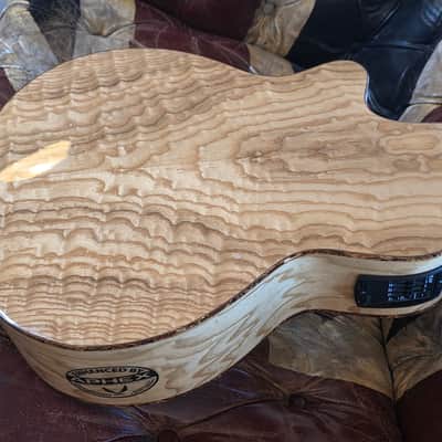 Dean Acoustic Electric Bass Guitar BRAND NEW Quilted Ash Exotica Active EQ image 14
