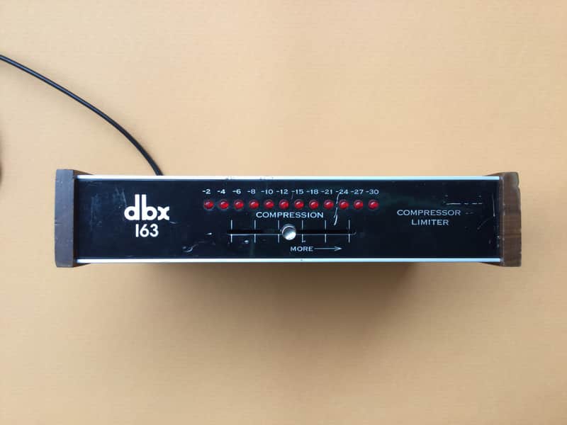 dbx 163 Compressor / Limiter 1980s - Black image 1