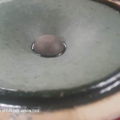 12"ALNICO SPEAKER 16 OHMS HEMPOPOTAMUS HEMP FIBER CONE 1940s EMERSON BASED HEMPO HBRID PMR SPEAKERS image 10