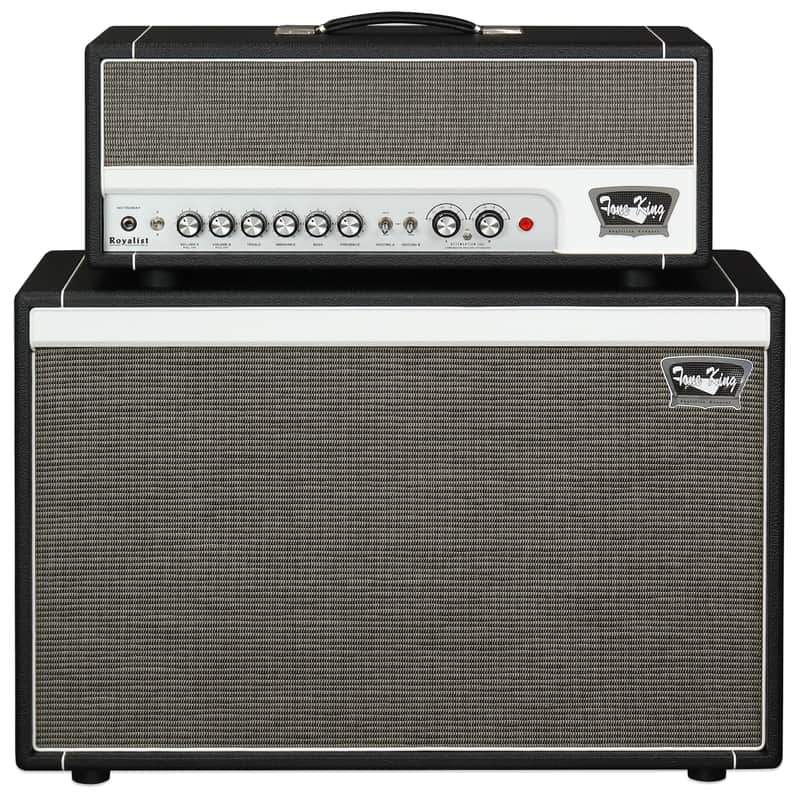 Tone King Royalist MKIII 2-Channel 40-Watt 2x12" Guitar Amp Half Stack image 1