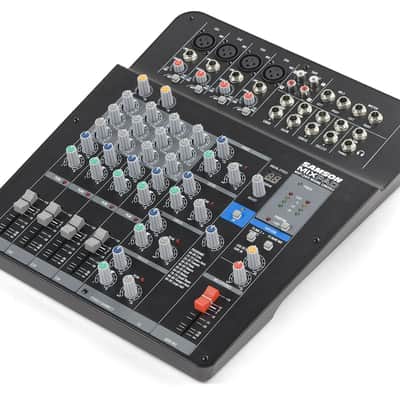 Samson MixPad MXP124FX Compact 12-Input Analog Mixer with FX & USB image 1