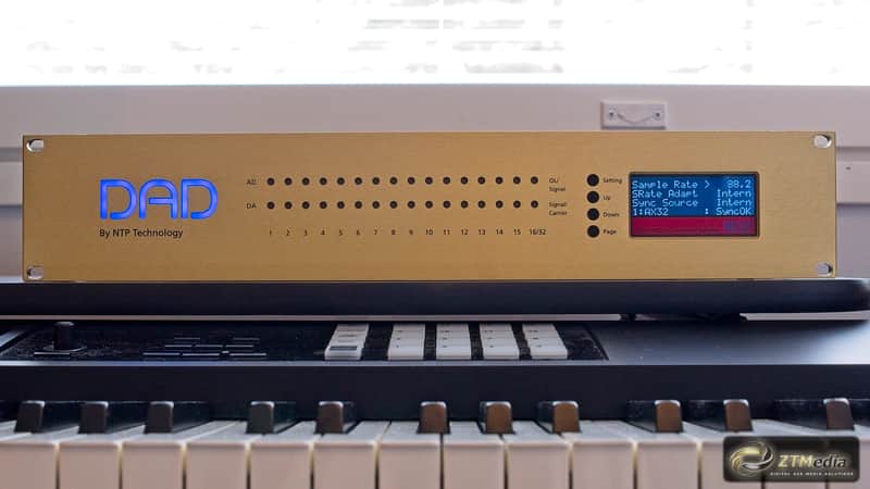 Digital Audio Denmark DAD AX32 with 8 AD/Mic pre + 8 DA + Dante etc. 2018 image 1