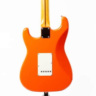 Squier Hank Marvin Stratocaster 1991 Fiesta Red image 6