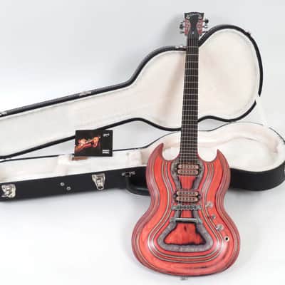 2009 Gibson Zoot Suit SG Limited Edition - Red and Black - Original Case Bild 3