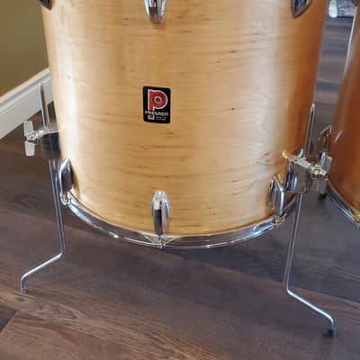 Premier Elite 5 Piece Drumkit 1970s Natural image 8