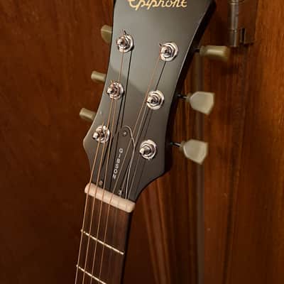 Epiphone SJ-15 EB, Super Jumbo Acoustic, Ebony Black, Make Offer image 4