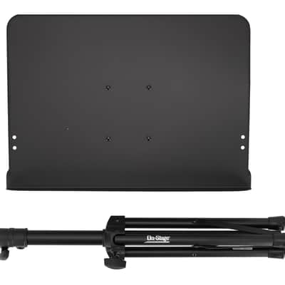 On-Stage SM7211B Adjustable Music Stand w/ Tripod Base for Sheet/Music Books image 6