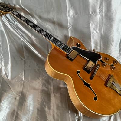 1962 Gibson L-5CESN Archtop Electric Hollowbody Guitar w/ Brown Lifton Case image 7