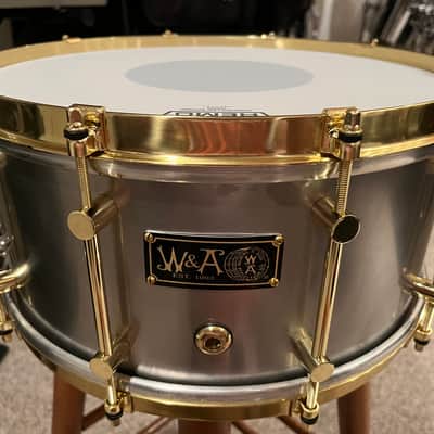 6.5x14 Walberg and Auge Snare Drum Steel image 5