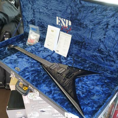 ESP USA V-IIFR | #1 of 10 Made Total | 2026 NAMM Display | See Thru Black Sunburst w/ Case image 6