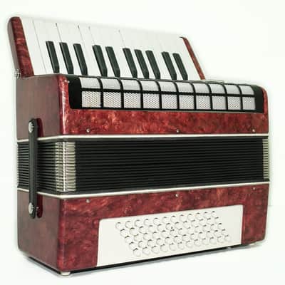 Russian Lightweight Piano Accordion 60 Bass Yunost for Beginners Children Kids, New Straps, Small Concertina Musicales for Study, 2550 image 4