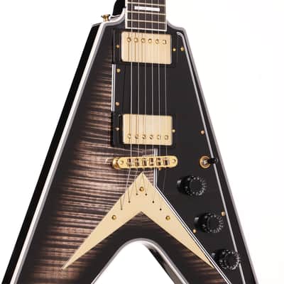 Gibson Custom Shop Flying V Custom Figured Top VOS Cobra Burst image 5