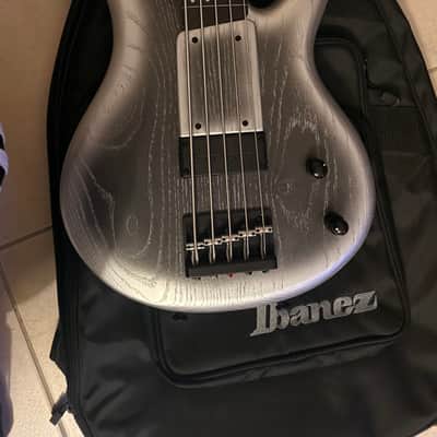 Ibanez GWB25th-SWF Gary Willis 25th Anniversary Signature Soundgear Fretless 2024 - Present - Silver Wave Burst Flat image 3