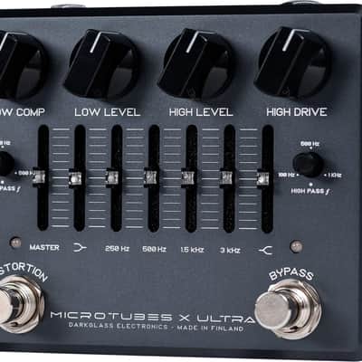 Darkglass Microtubes X Ultra Preamp/Distortion/DI Bass Effects Pedal image 3