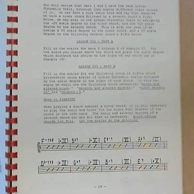Lydian Chromatic Concept  of Tonal Organization for Improvising book 1959 - Soft Cover image 8