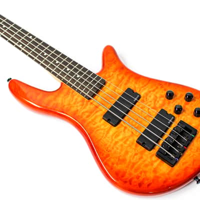 Spector Q5 Pro 5 String Electric Bass Signed by Stuart Spector With Case image 9