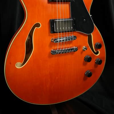 Ibanez AS73-TTF Artcore Transparent Tangerine Flat image 3