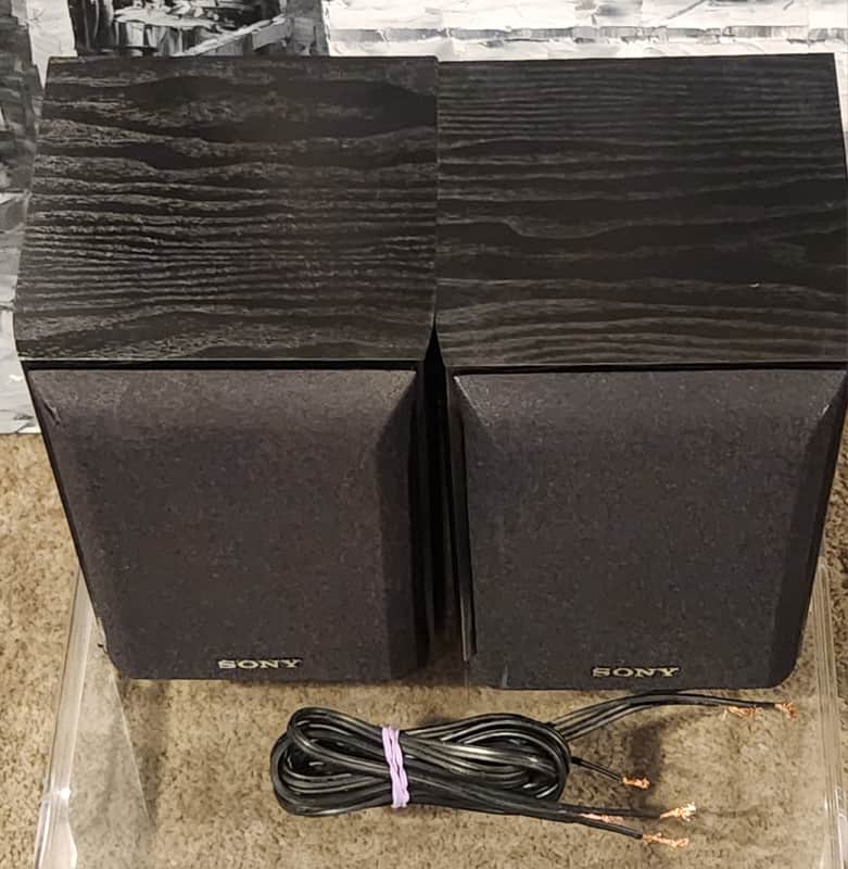 Sony Sony SS-B1000 pair of two-way, passive bookshelf speakers 90s