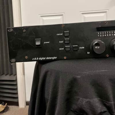 Z-Systems Z-Sys Zsys z-8.8 Digital Detangler Automated Patch Bay patchbay Rack image 2