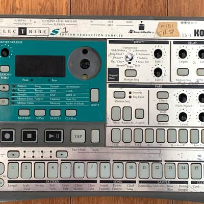 For Parts / Repair Korg Electribe-S ES-1 Rhythm Production Sampler 2000s - Silver image 1