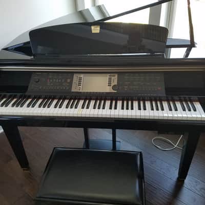 YAMAHA CLAVINOVA CVP900 2005 BLACK/LAQUER image 4