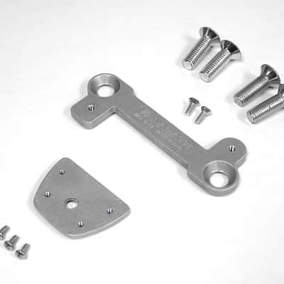 Vibramate V7-LP Mounting Kit for Bigsby B7 Carved Top Les Paul Guitars - Chrome image 1