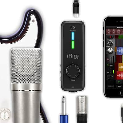 IK Multimedia iRig Pro I/O compact instrument/microphone audio interface for iPhone, iPad and Mac image 11