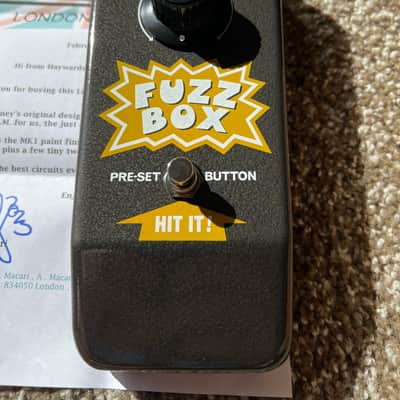 Sola Sound One knob fuzz 2023 - Grey image 1
