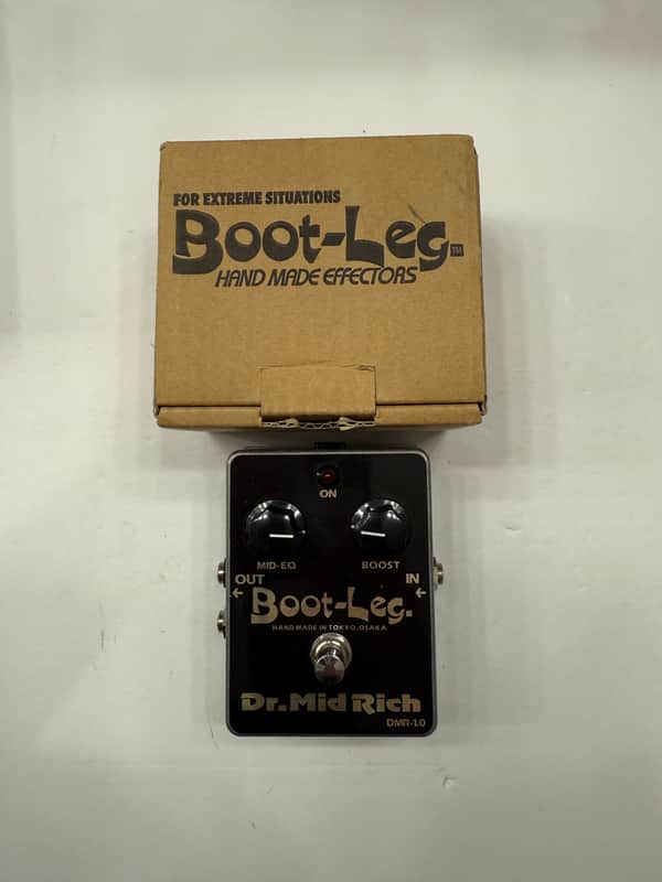 Boot-Leg DMR-1.0 Dr. Mid Rich Mid EQ Boost Bootleg Handmade Guitar Effect Pedal image 1