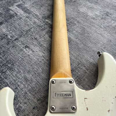 Friedman NoHo 24 2020 - Heavy Relic White Over Flame Maple Grover Jackson Build image 10