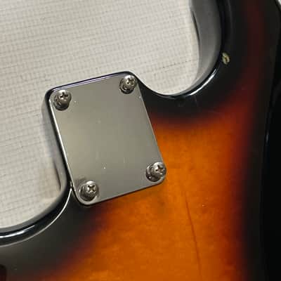 1997 MIM Fender Mexican Stratocaster 3TS 3 Tone Sunburst Guitar Body 6 Post Tremolo Ready image 13