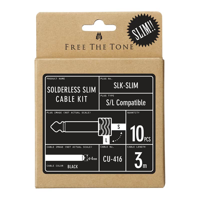 Free The Tone Solderless Slim Pedalboard Cable Kit SLK-SLIM image 1